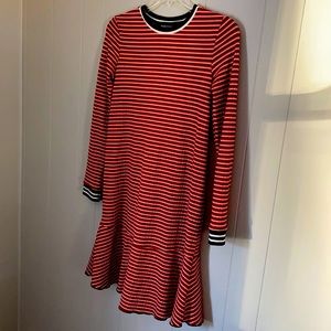 Maternity striped dress